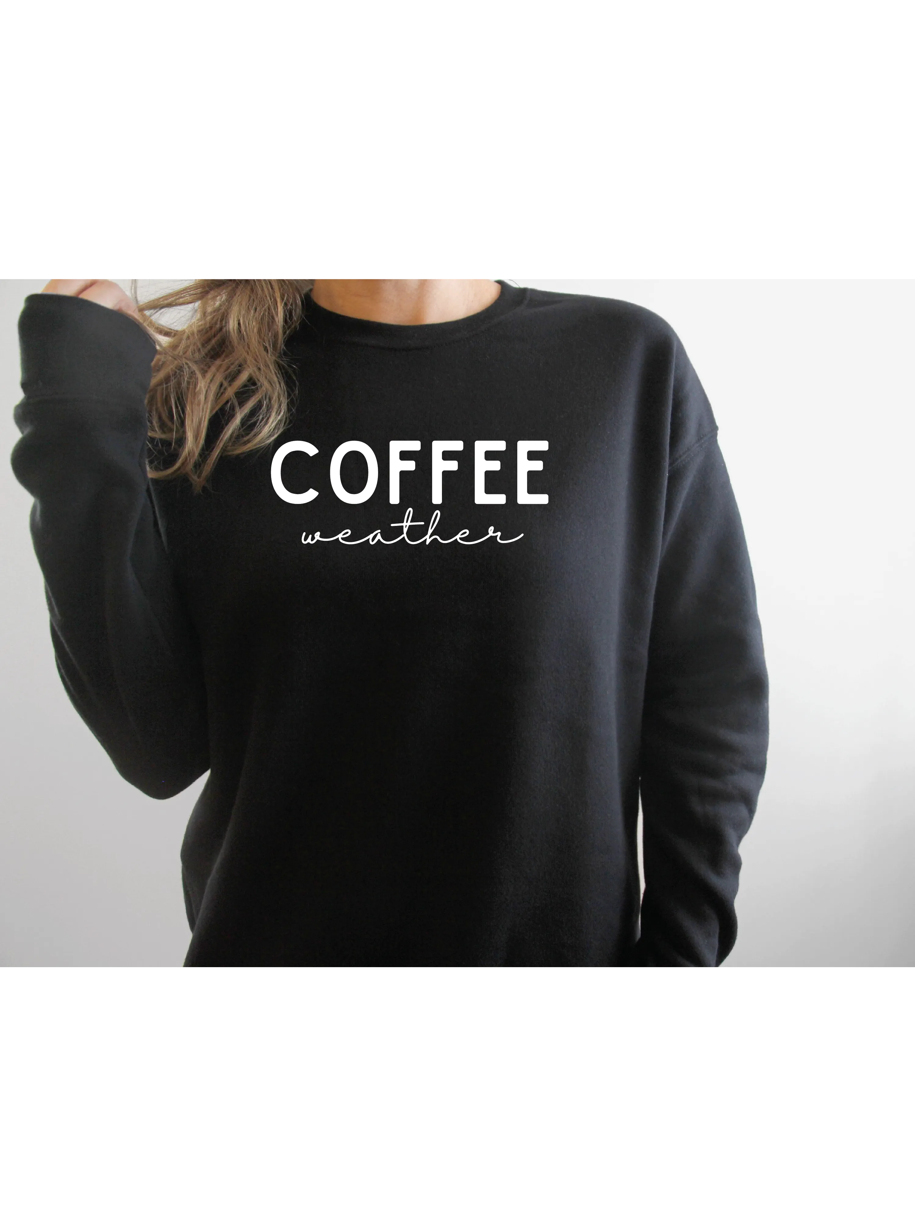 Coffee Weather Plush Sweater