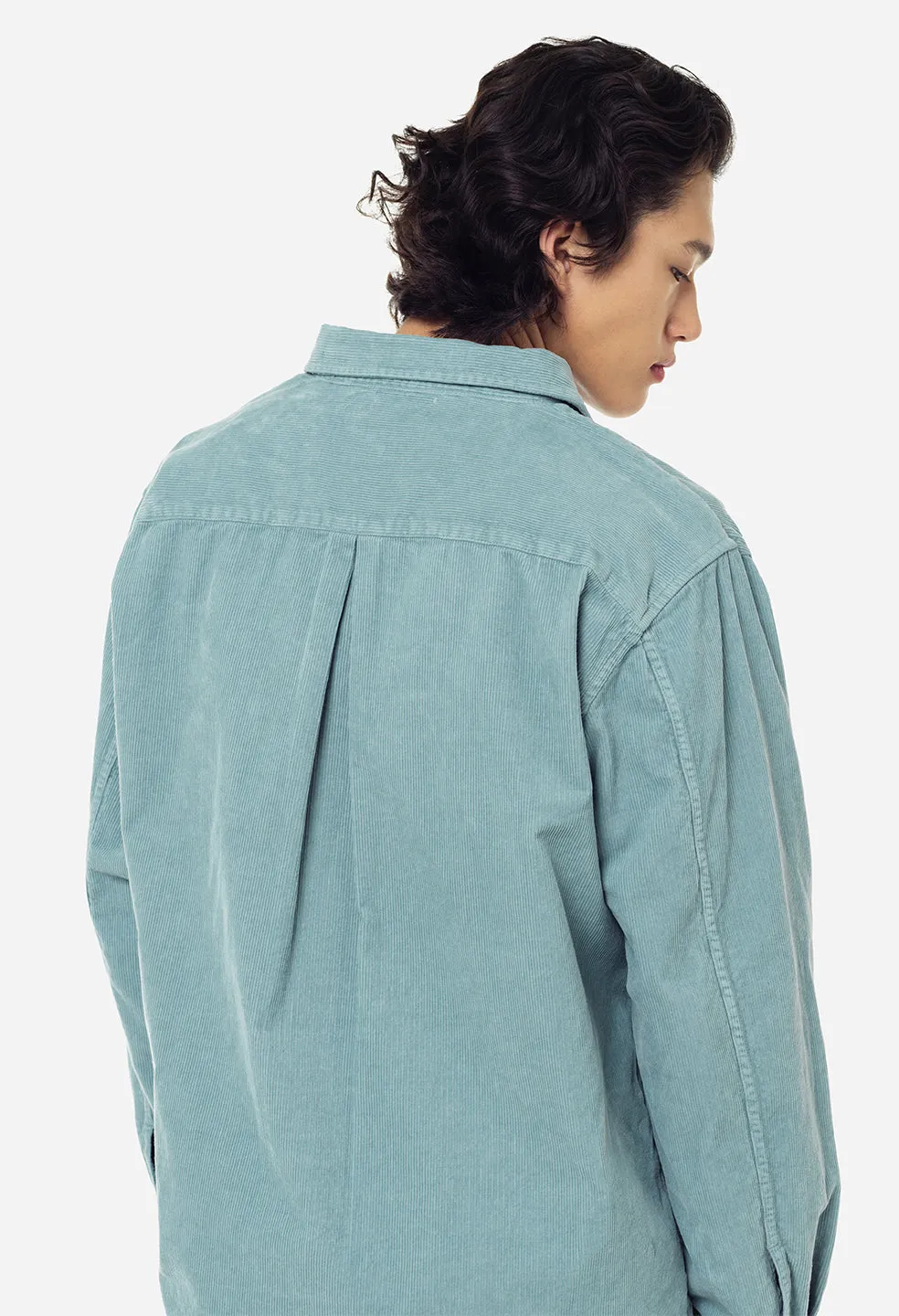 Corduroy Shirt / Baby Blue