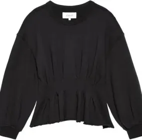 Corset Sweatshirt ~ Almost Black