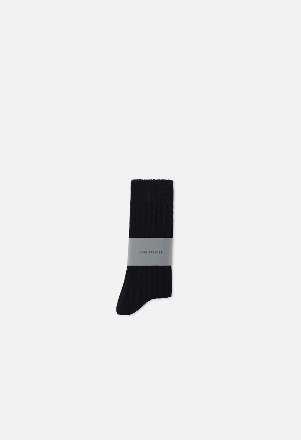 Cotton Crew Socks / Black