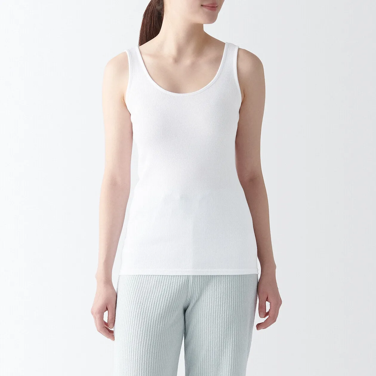 Cotton Ribbed Tank Top