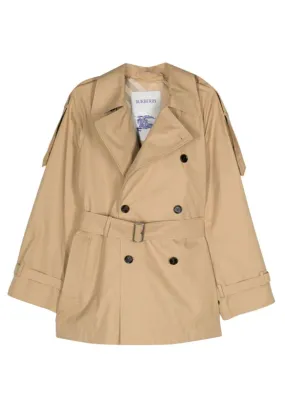 COTTON WATERPROOF TRENCH COAT