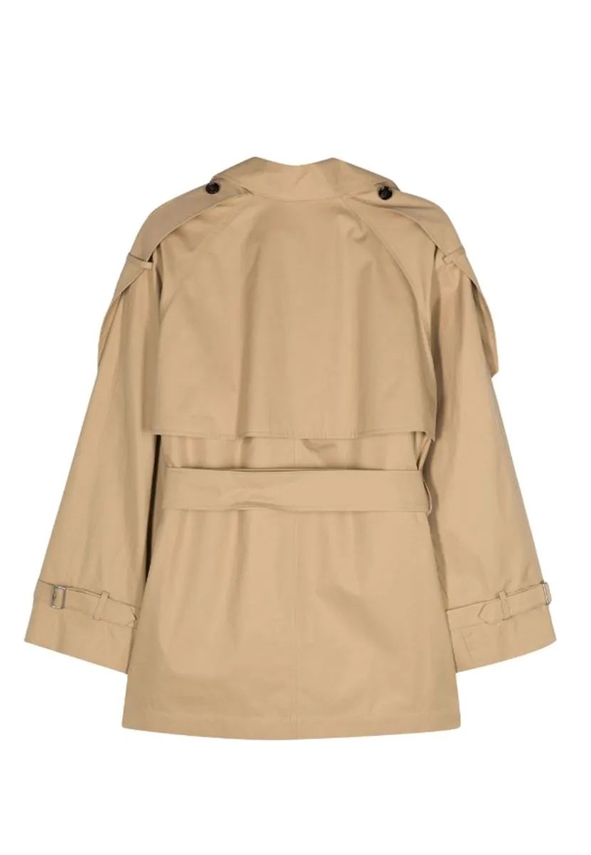 COTTON WATERPROOF TRENCH COAT