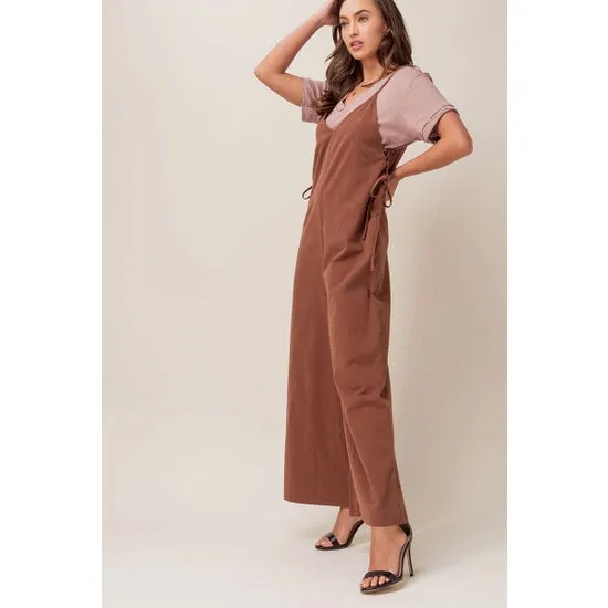 Cotton Wide Leg Jumpsuit