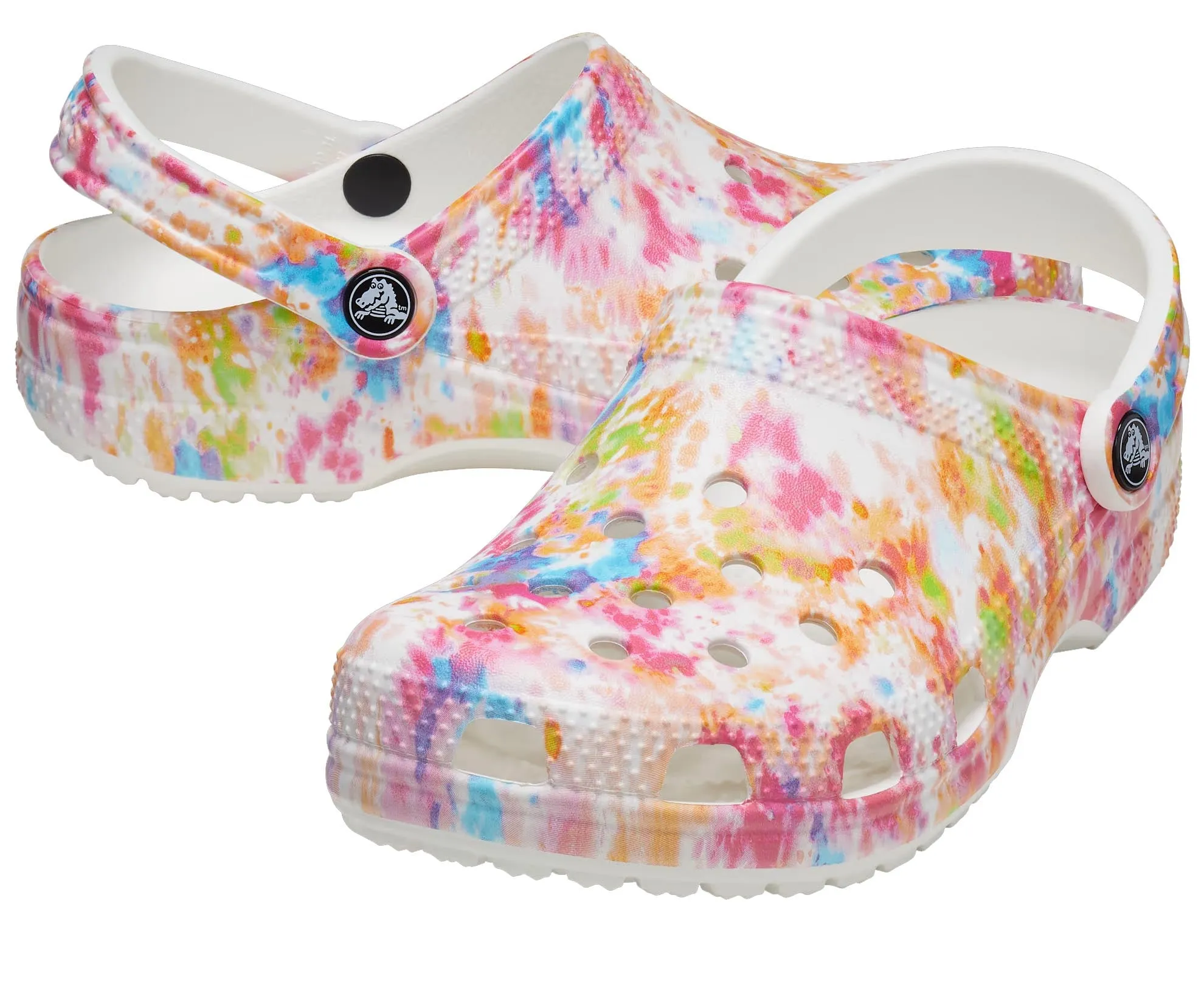 Crocs Classic Tie Dye Graphic Clogs