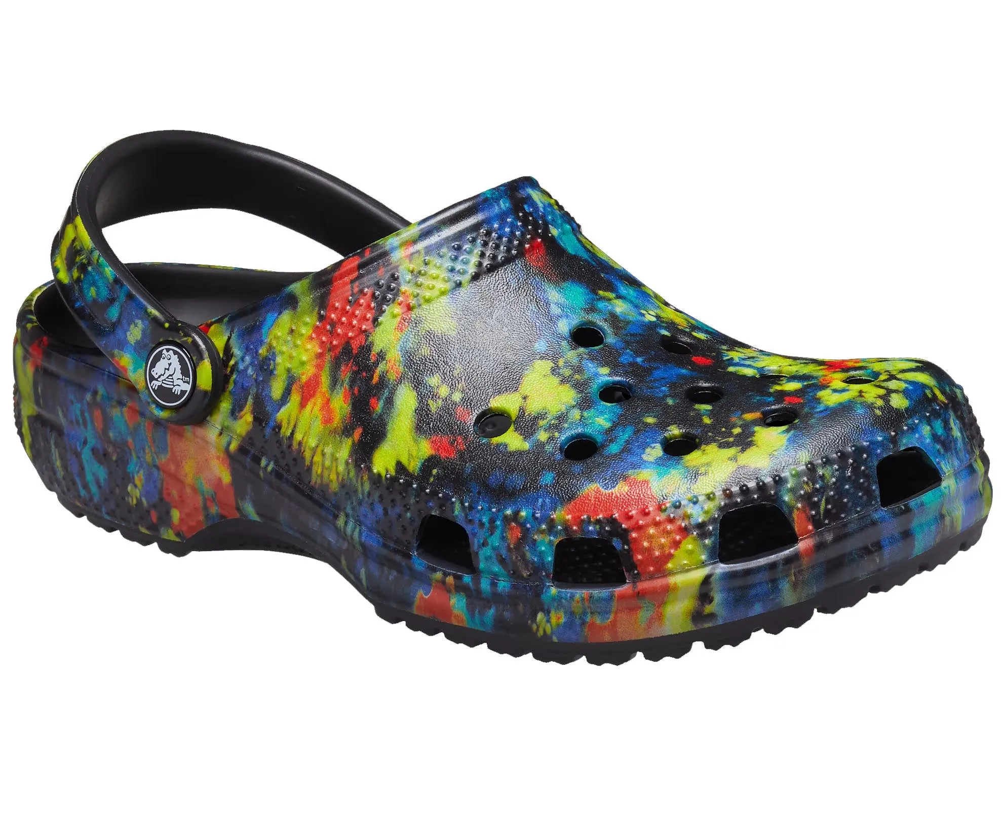 Crocs Classic Tie Dye Graphic Clogs