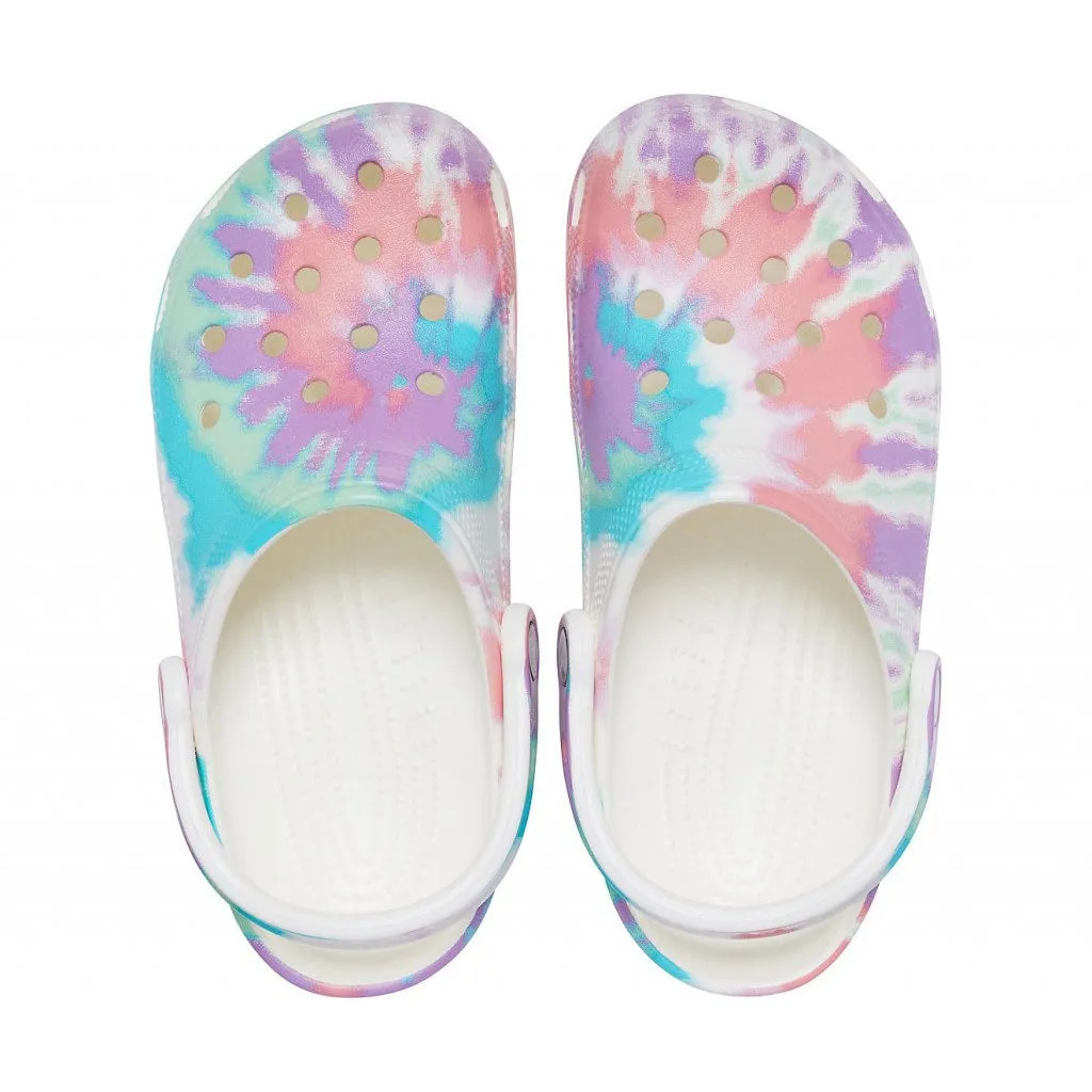 Crocs Classic Tie Dye Graphic Clogs