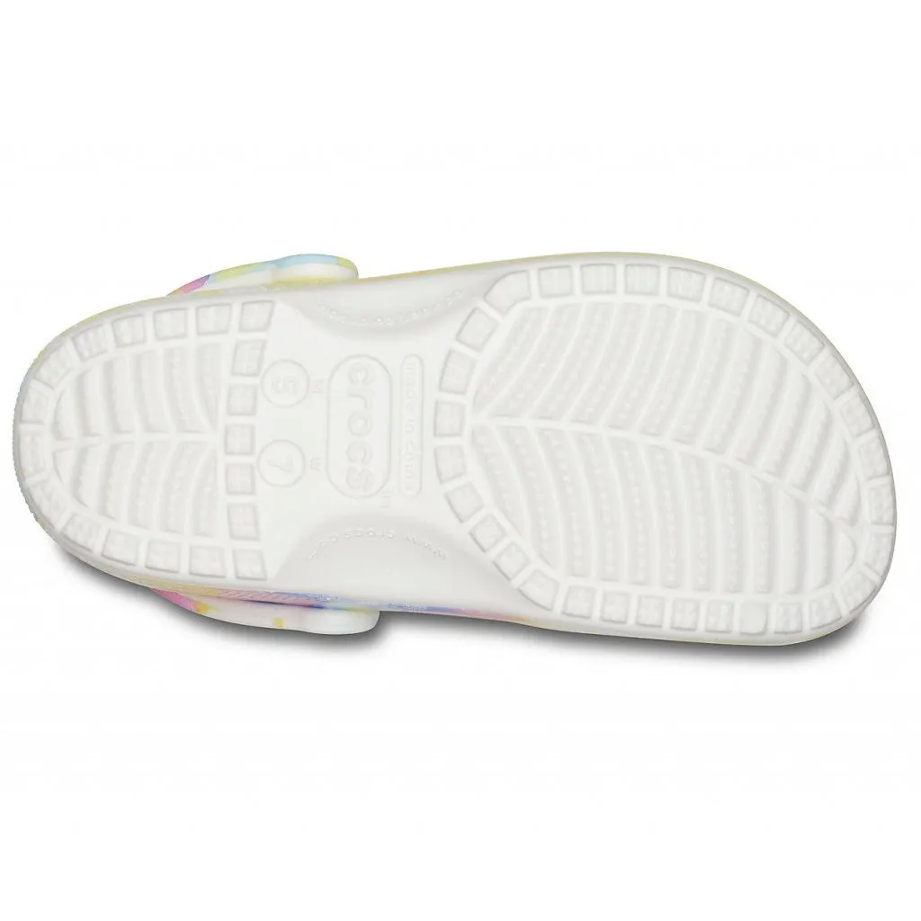 Crocs Classic Tie Dye Graphic Clogs