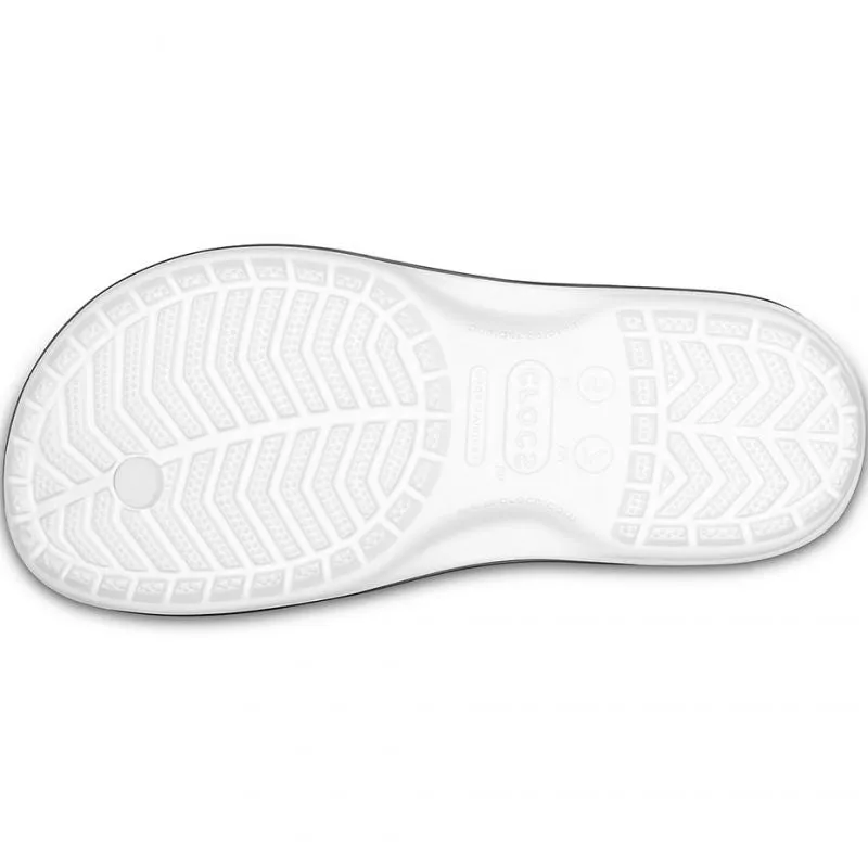 Crocs Unisex Crocband Flip-Flops - White