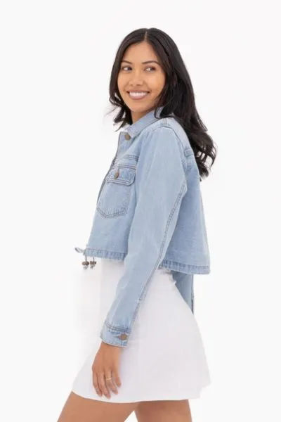 Crop Denim Jacket