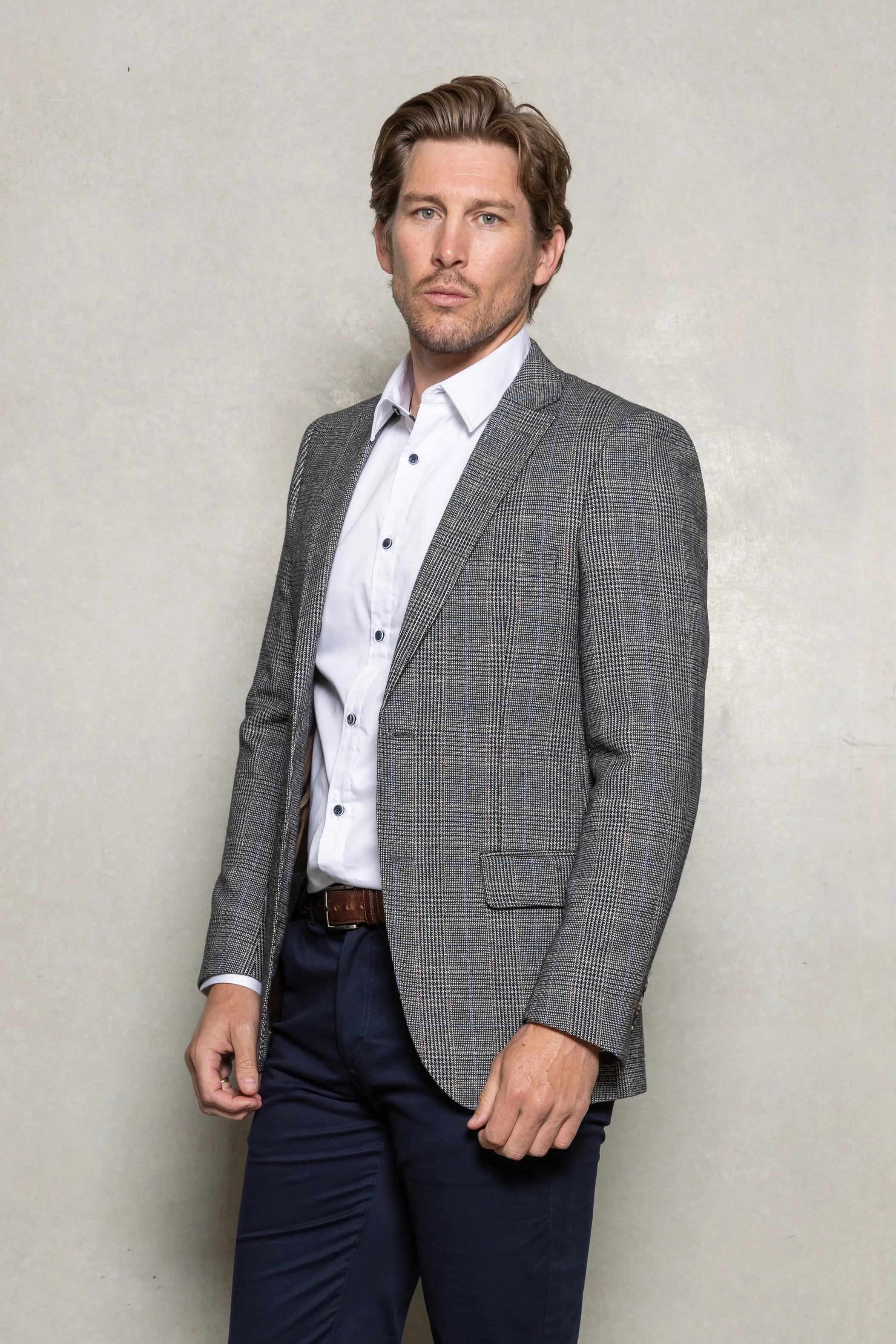 Cutler & Co - Johnson Blazer - Salt & Pepper