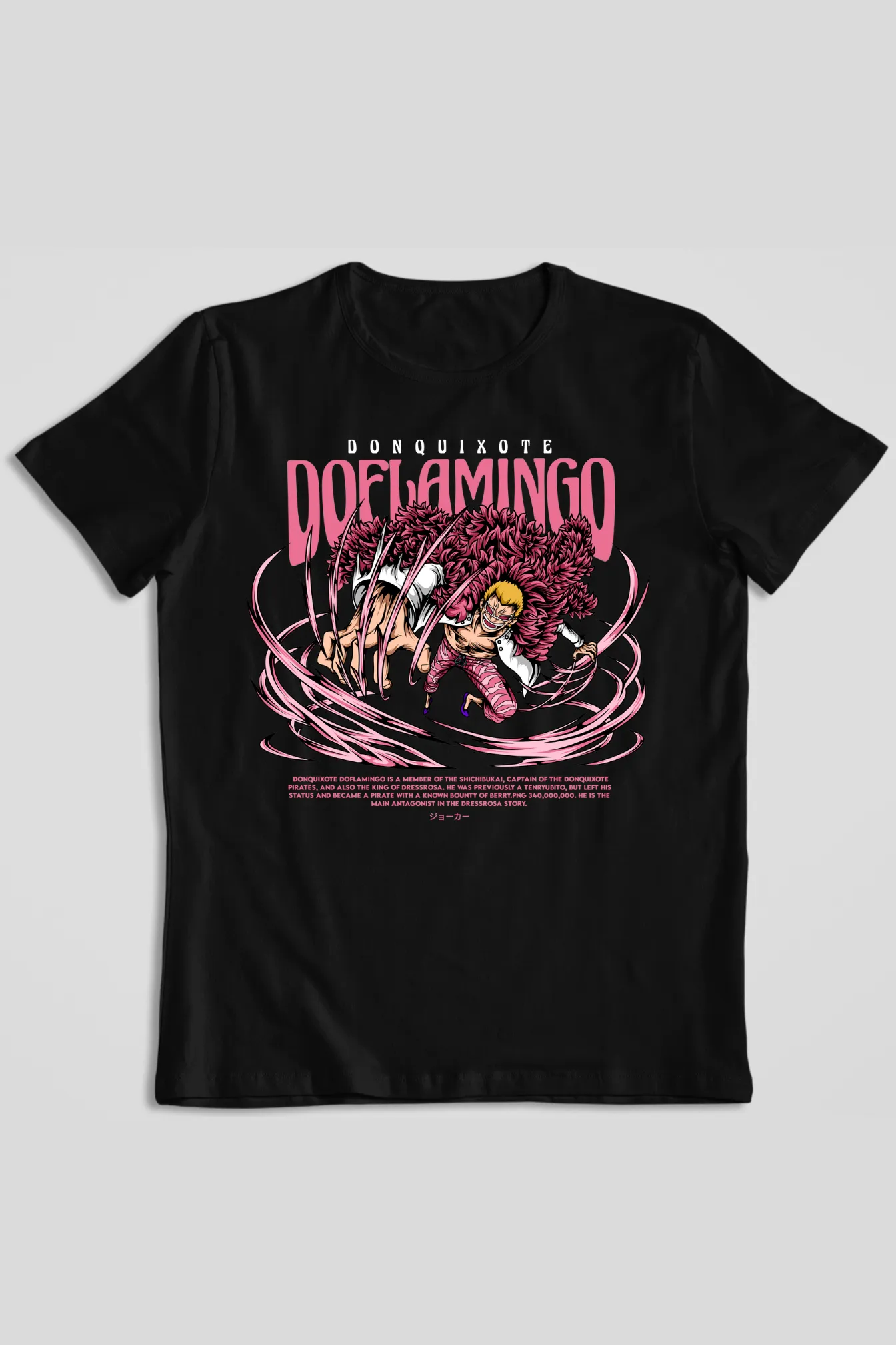 Deflamingo ONE PIECE Graphic Printed T-shirt