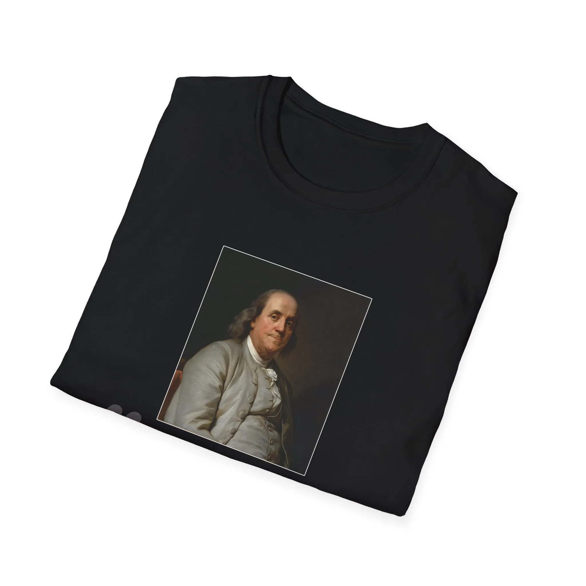 Democracy is Two Wolves and a Lamb-Benjamin Franklin, Men's Lightweight Fashion Tee