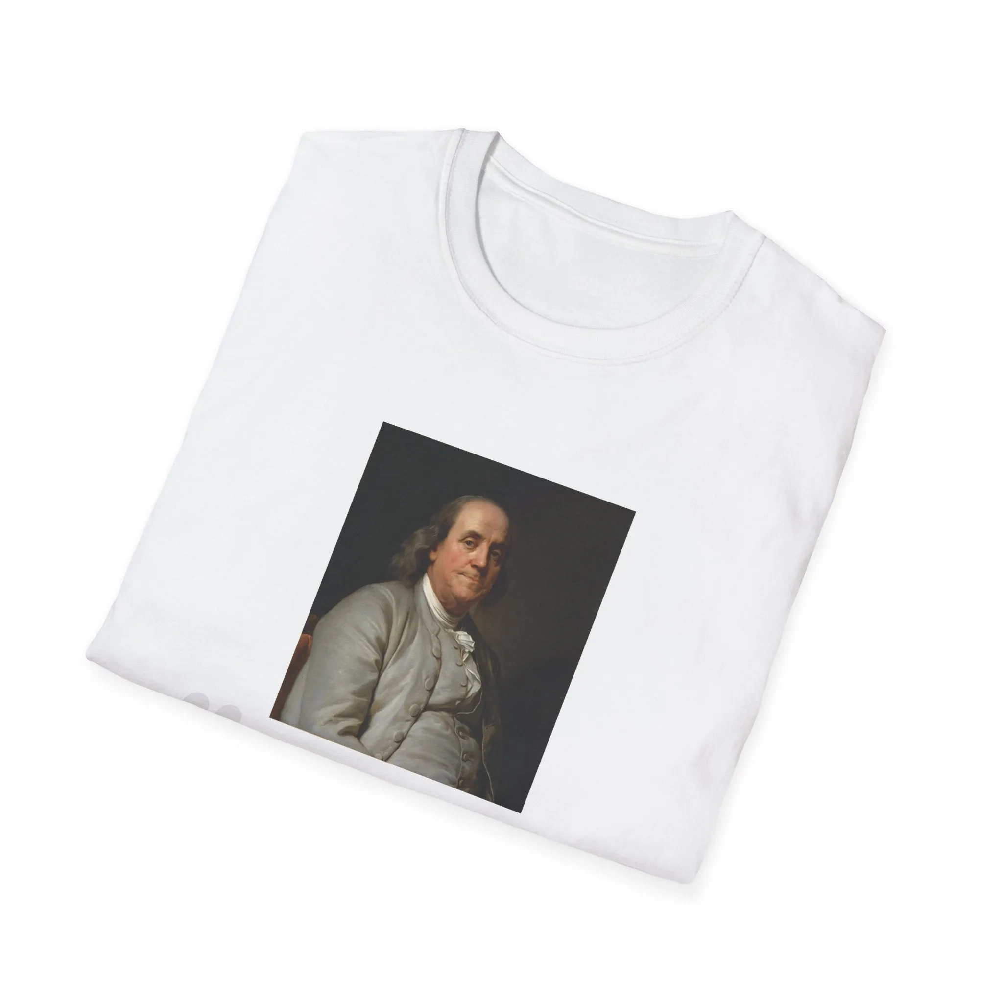 Democracy is Two Wolves and a Lamb-Benjamin Franklin, Men's Lightweight Fashion Tee