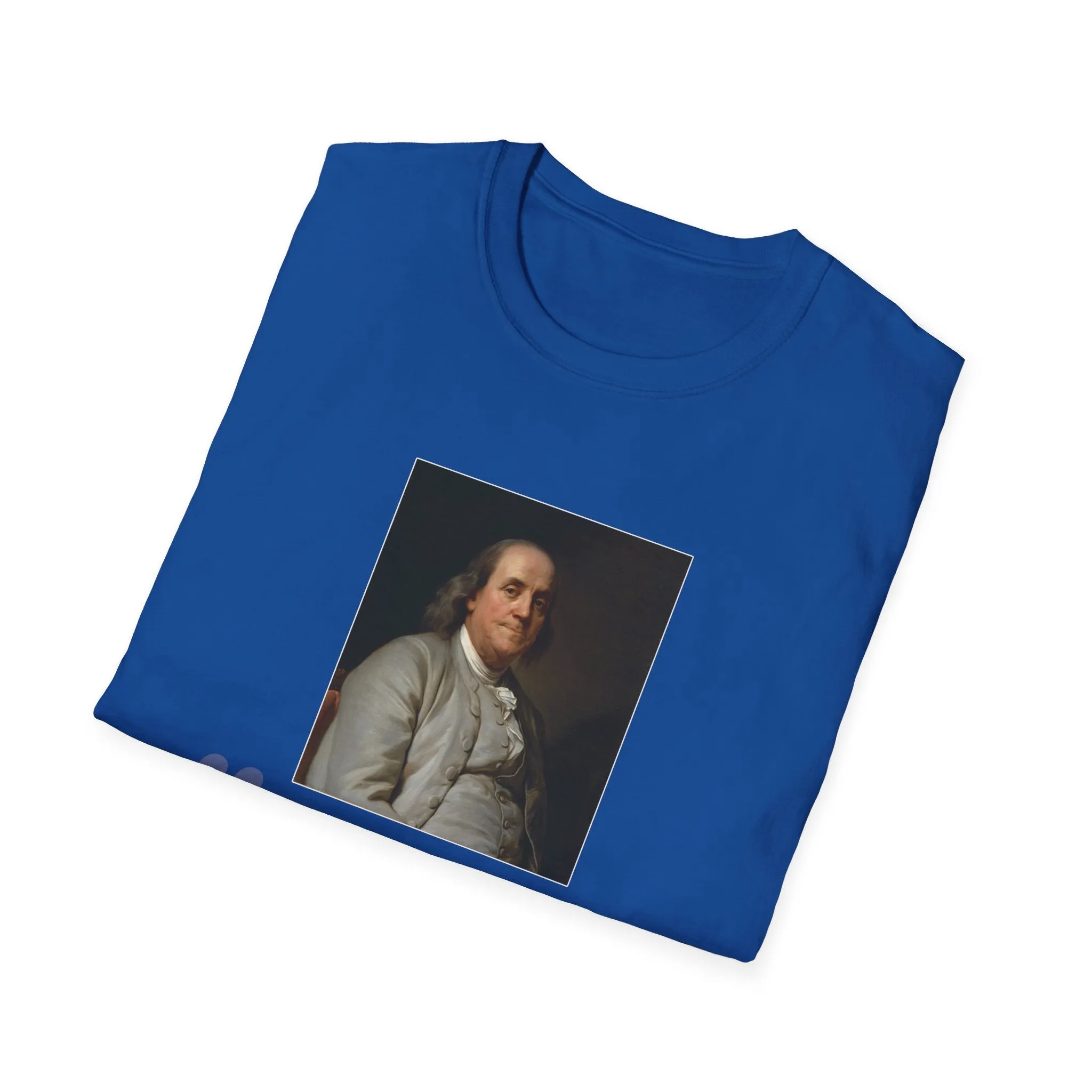 Democracy is Two Wolves and a Lamb-Benjamin Franklin, Men's Lightweight Fashion Tee