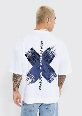 Desire Men Oversized Printed T-Shirt