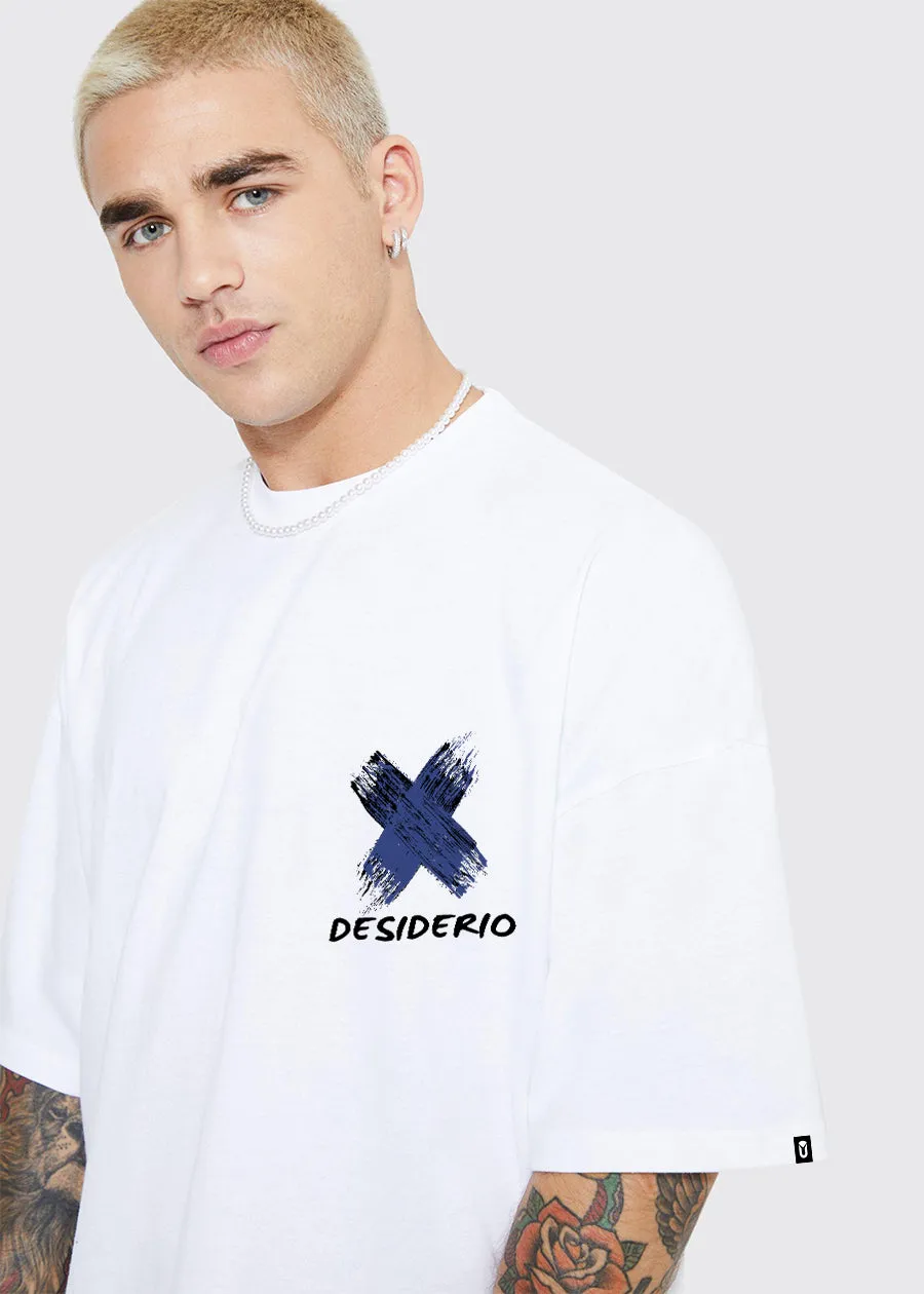 Desire Men Oversized Printed T-Shirt