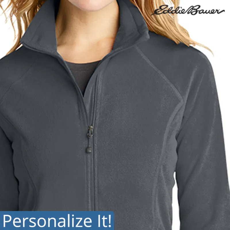 EB225 Eddie Bauer® Ladies Full-Zip Microfleece Jacket