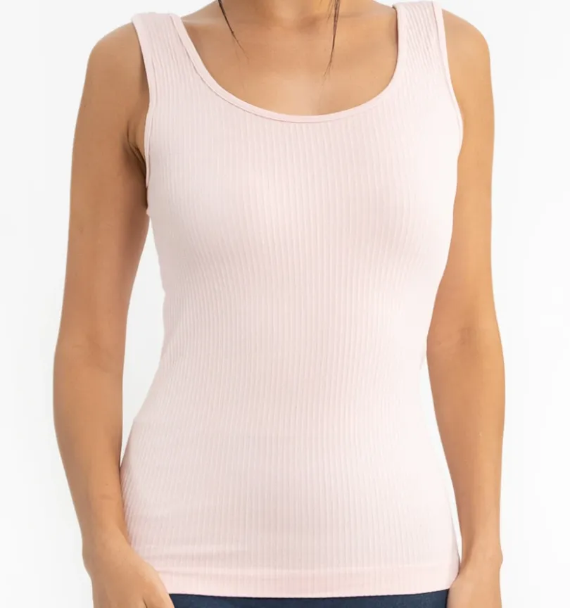 #ET1503 RIBBED V-NECK/SCOOP