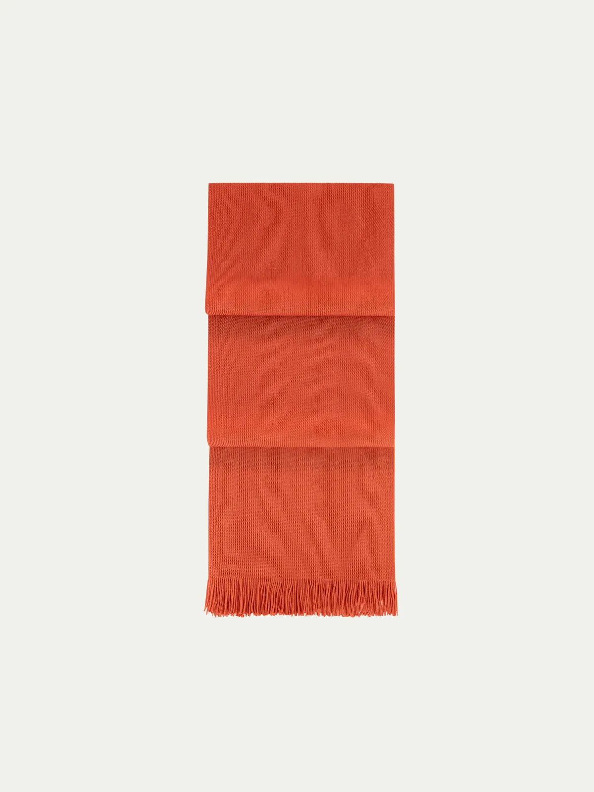 Extrafine Merino Scarf Orange