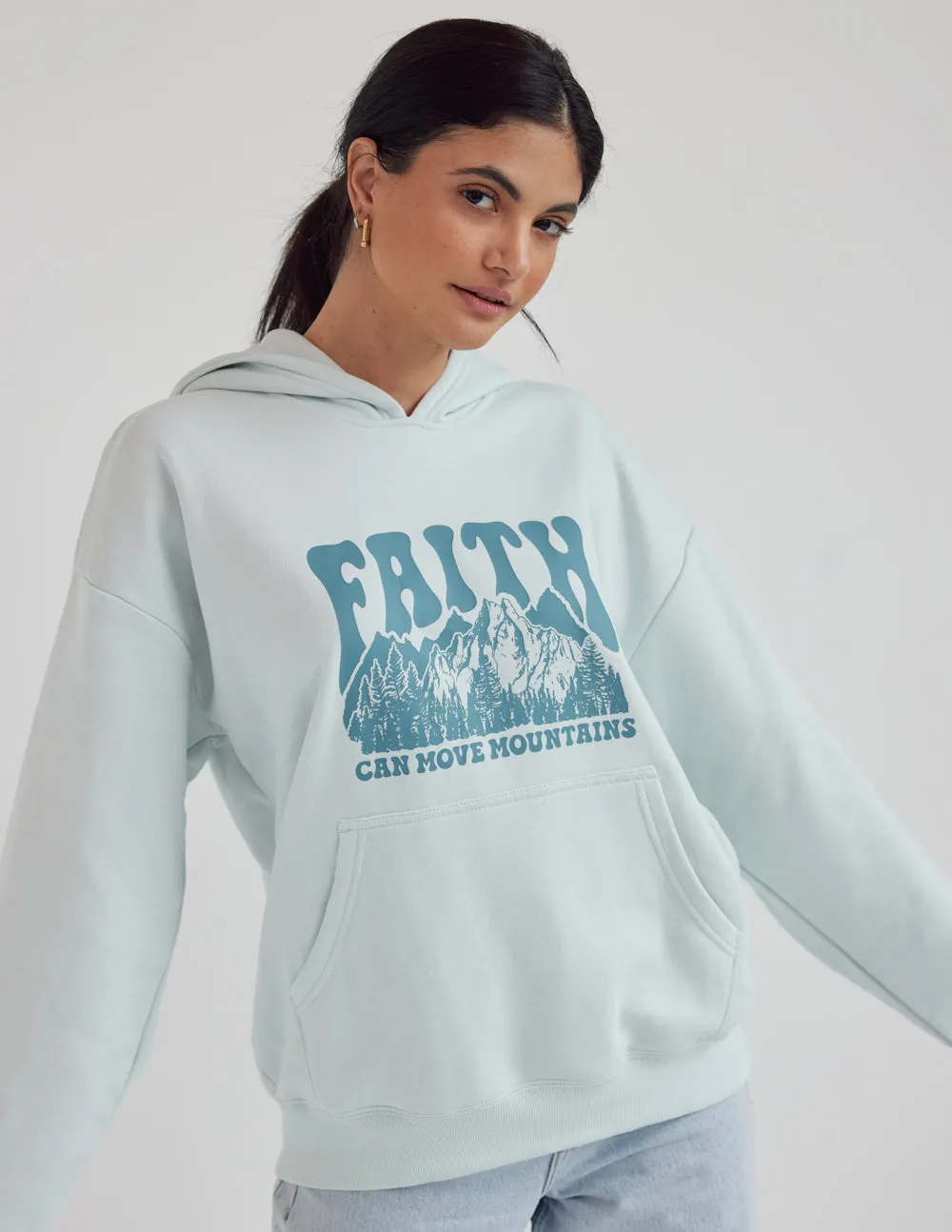 Faith Can Move Mountains Unisex Hoodie