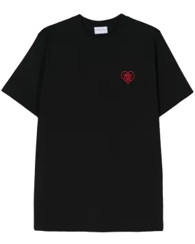 Family First Heart Tee - Black