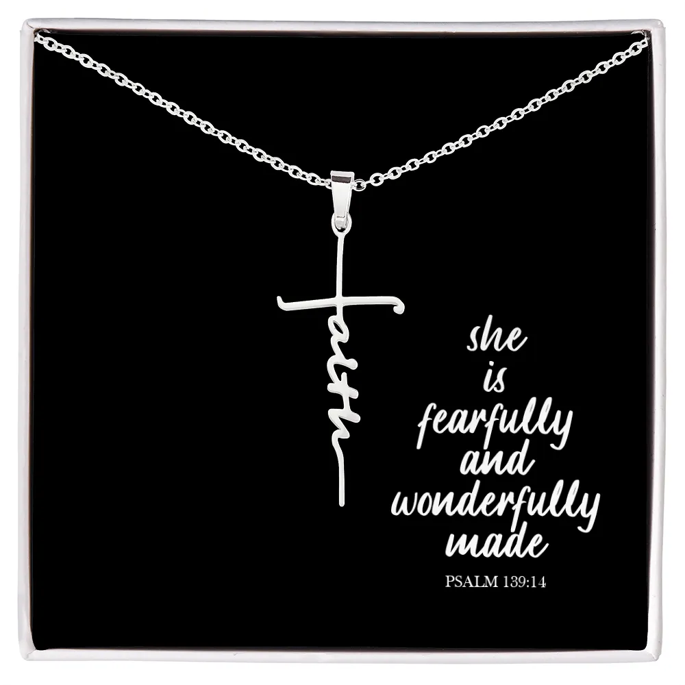 Fath Cross Necklace She is