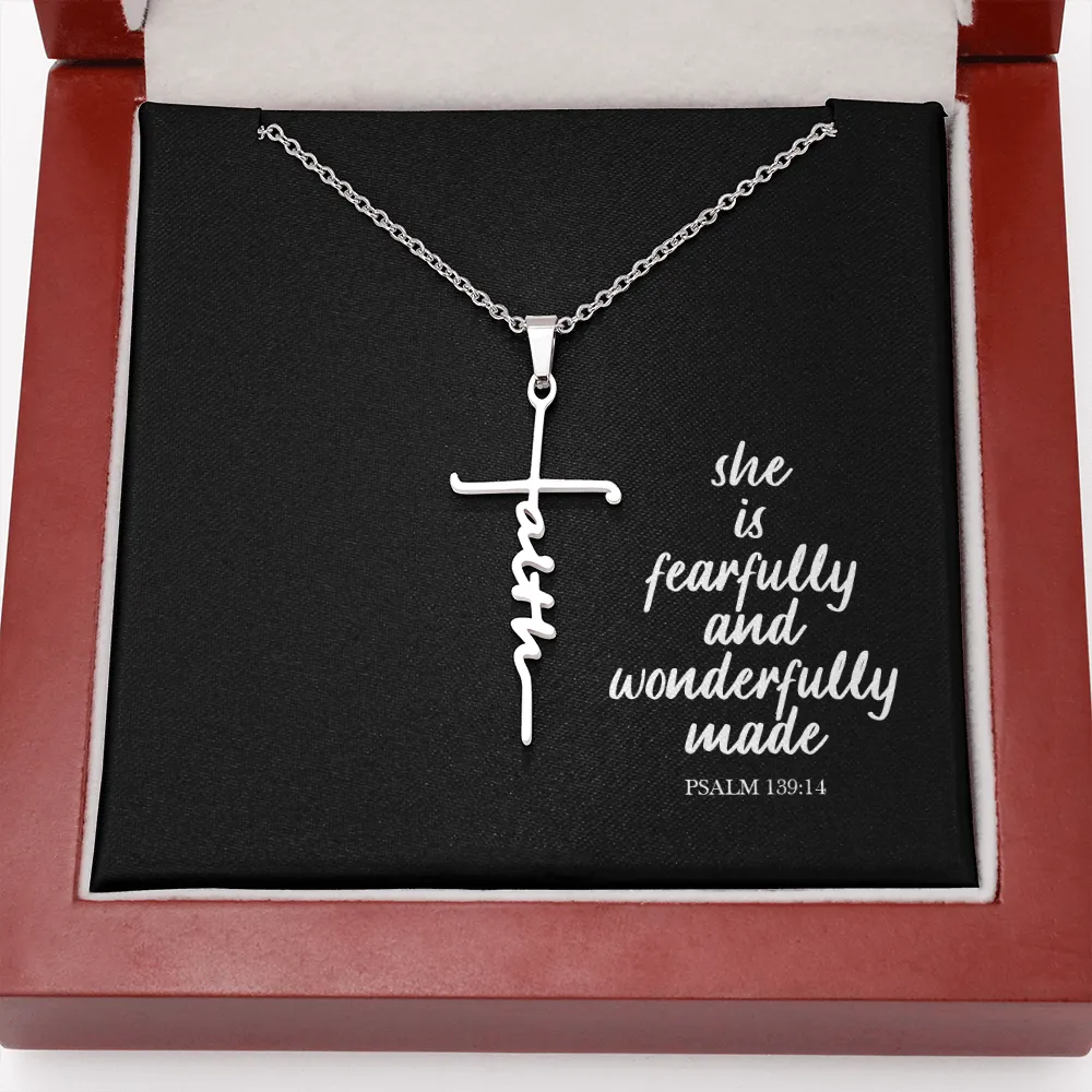 Fath Cross Necklace She is