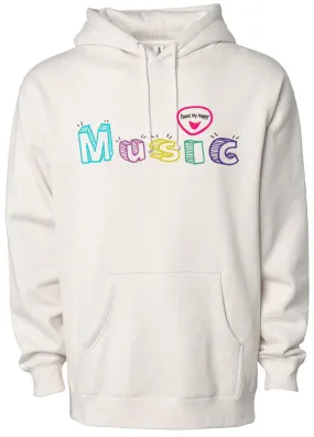 Found My Happy Music pullover hoodie