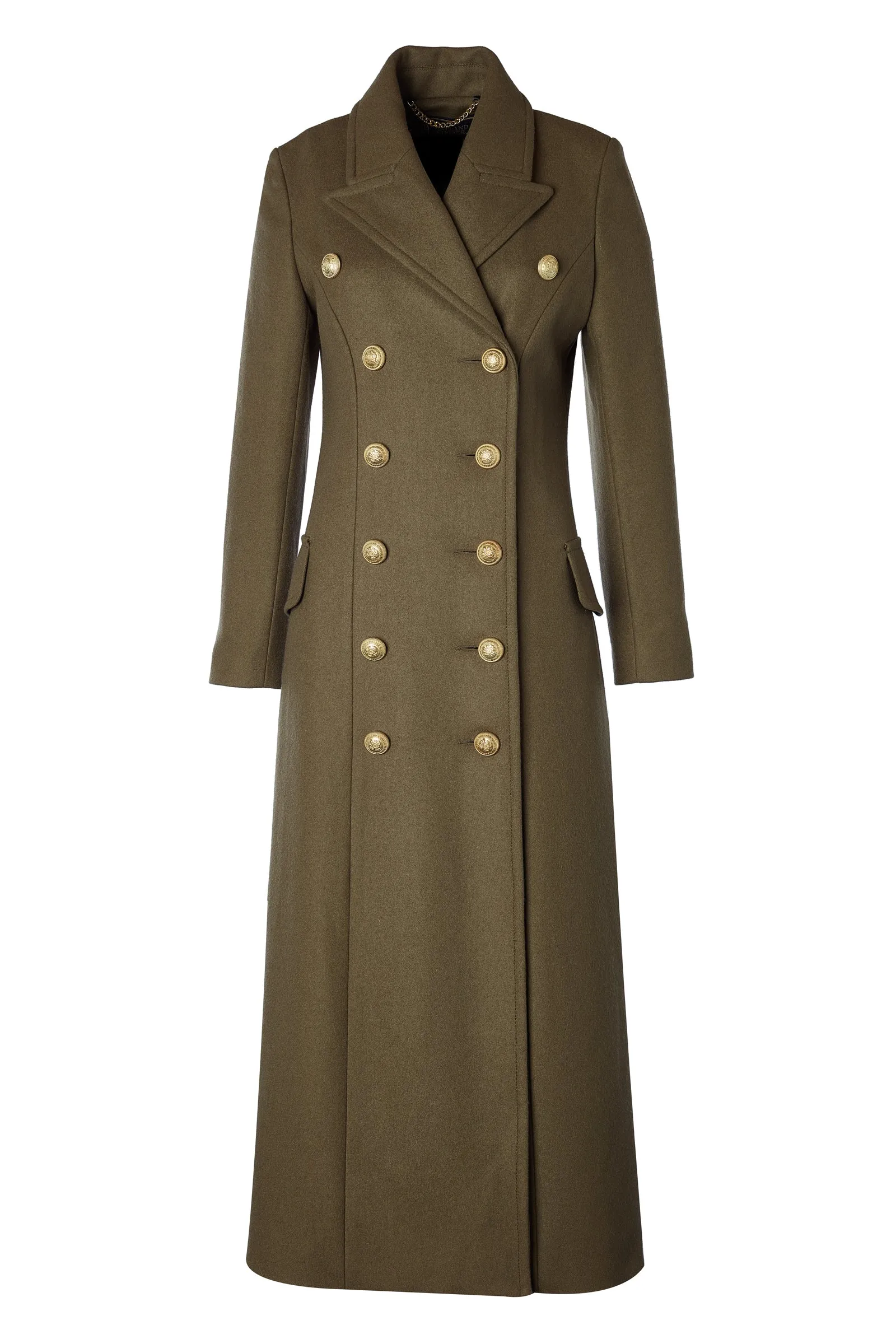 Full Length Imperial Military Coat (Khaki)