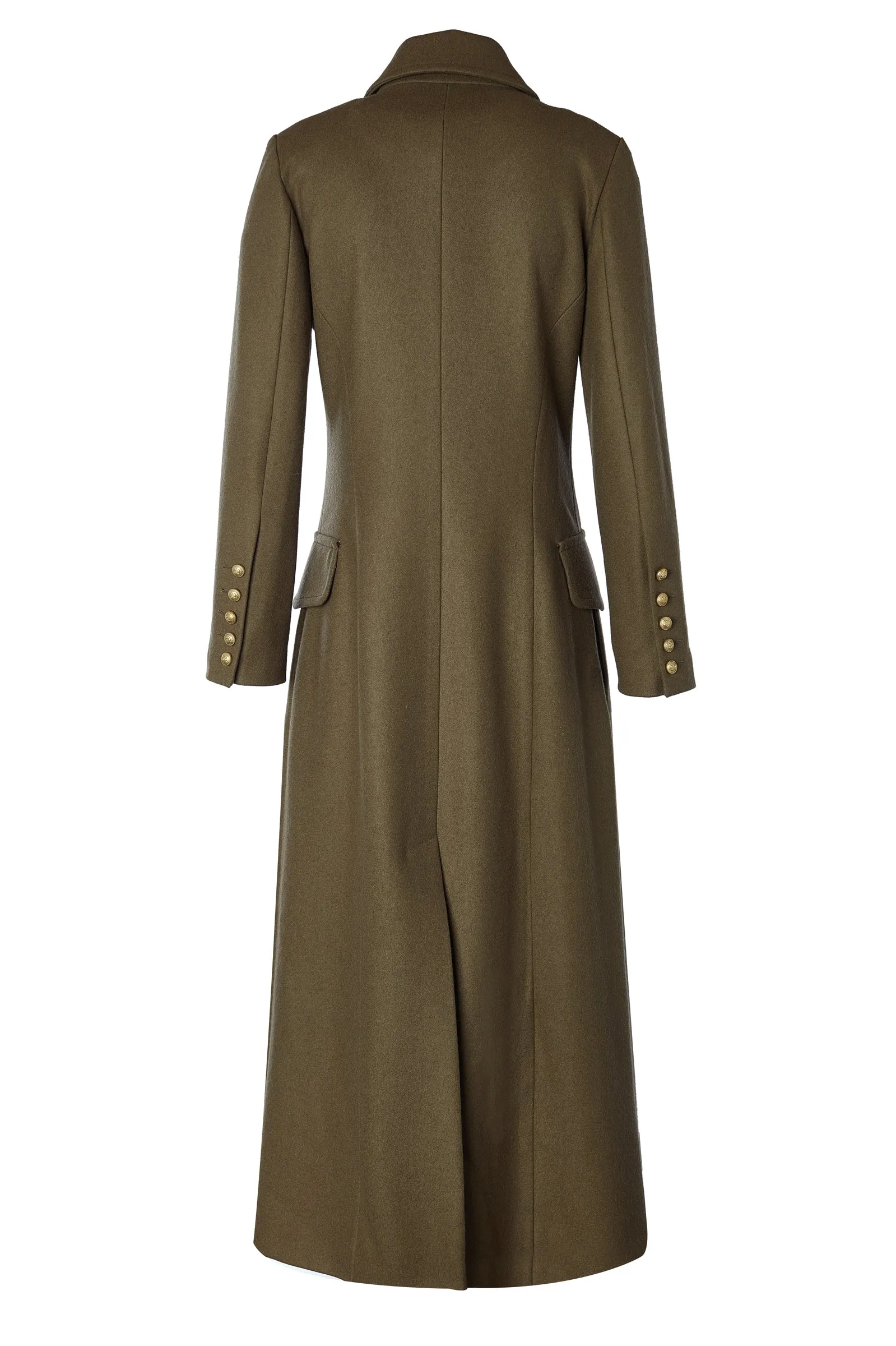 Full Length Imperial Military Coat (Khaki)