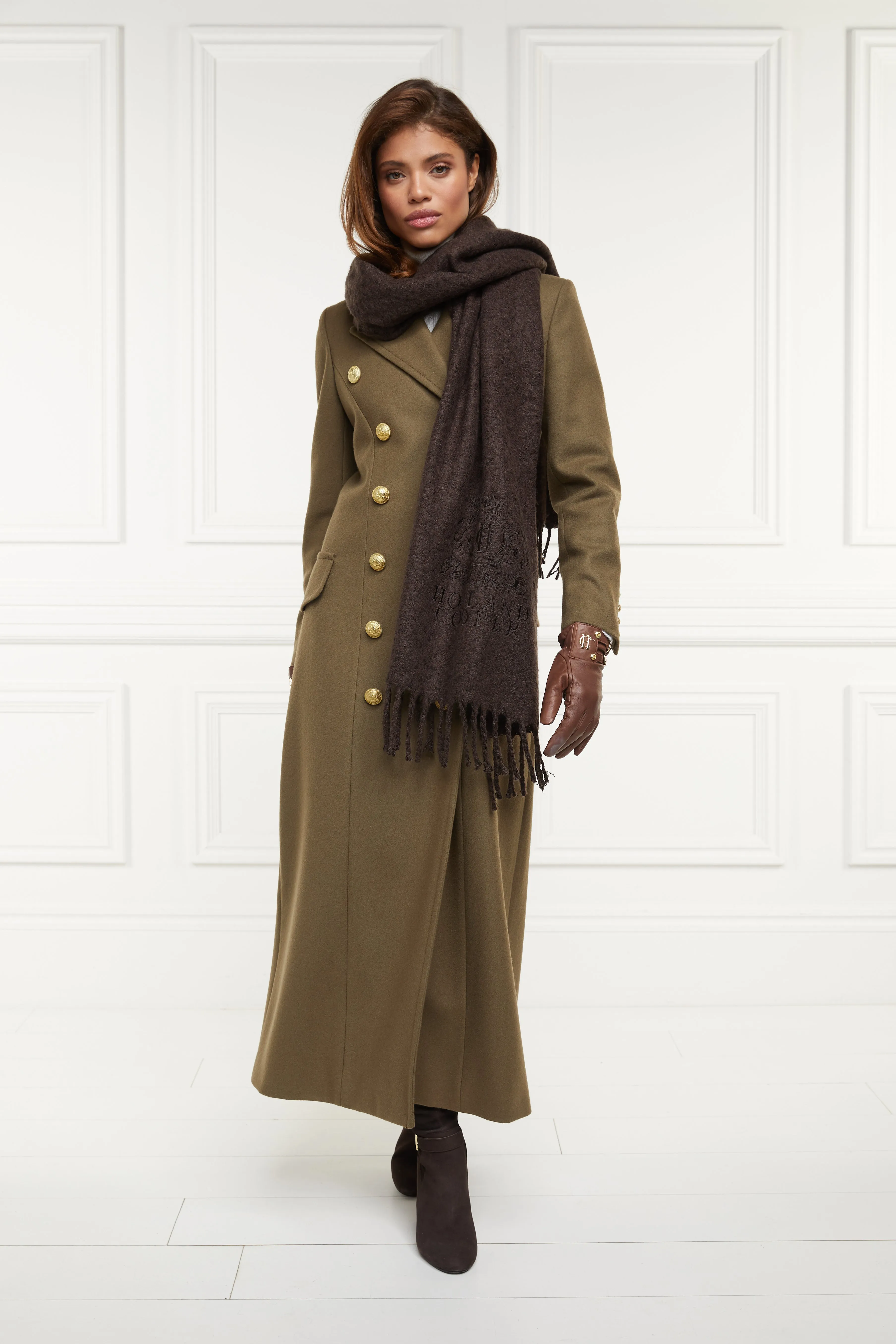 Full Length Imperial Military Coat (Khaki)