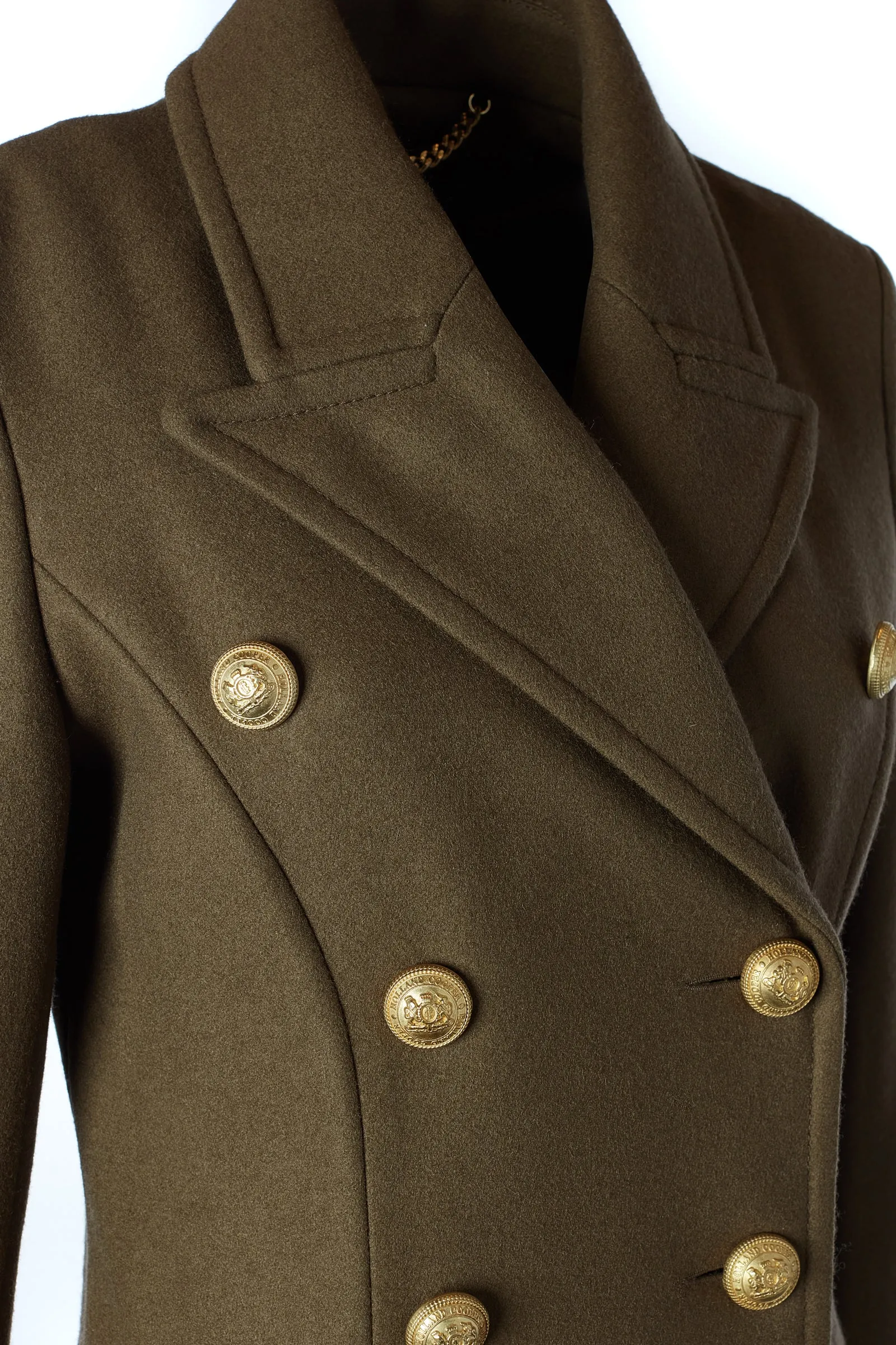 Full Length Imperial Military Coat (Khaki)