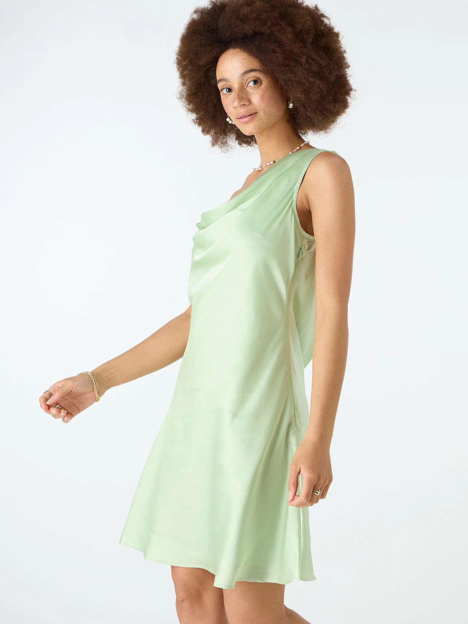 Gisele Mini Dress in Mint Green