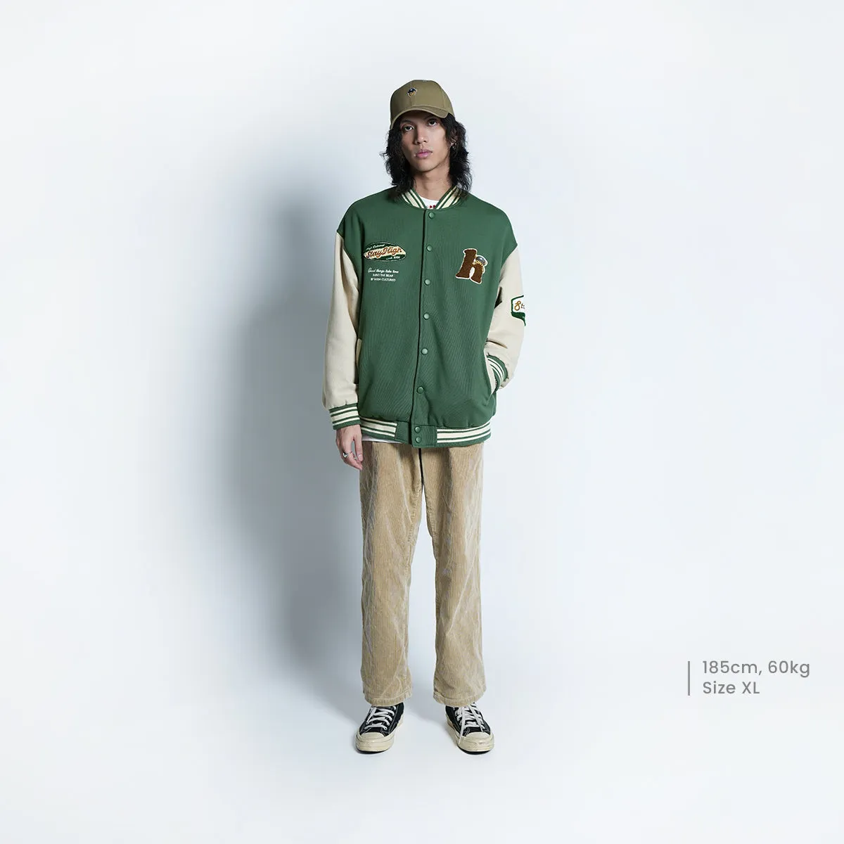 Good Things Take Time Hiro Varsity Jacket - 121