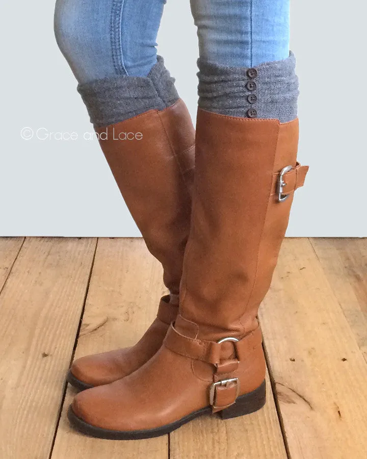 Grace & Lace Ruched Boot Cuffs