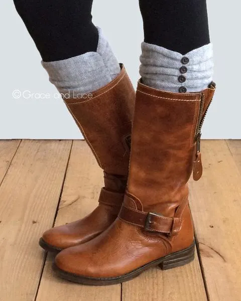 Grace & Lace Ruched Boot Cuffs