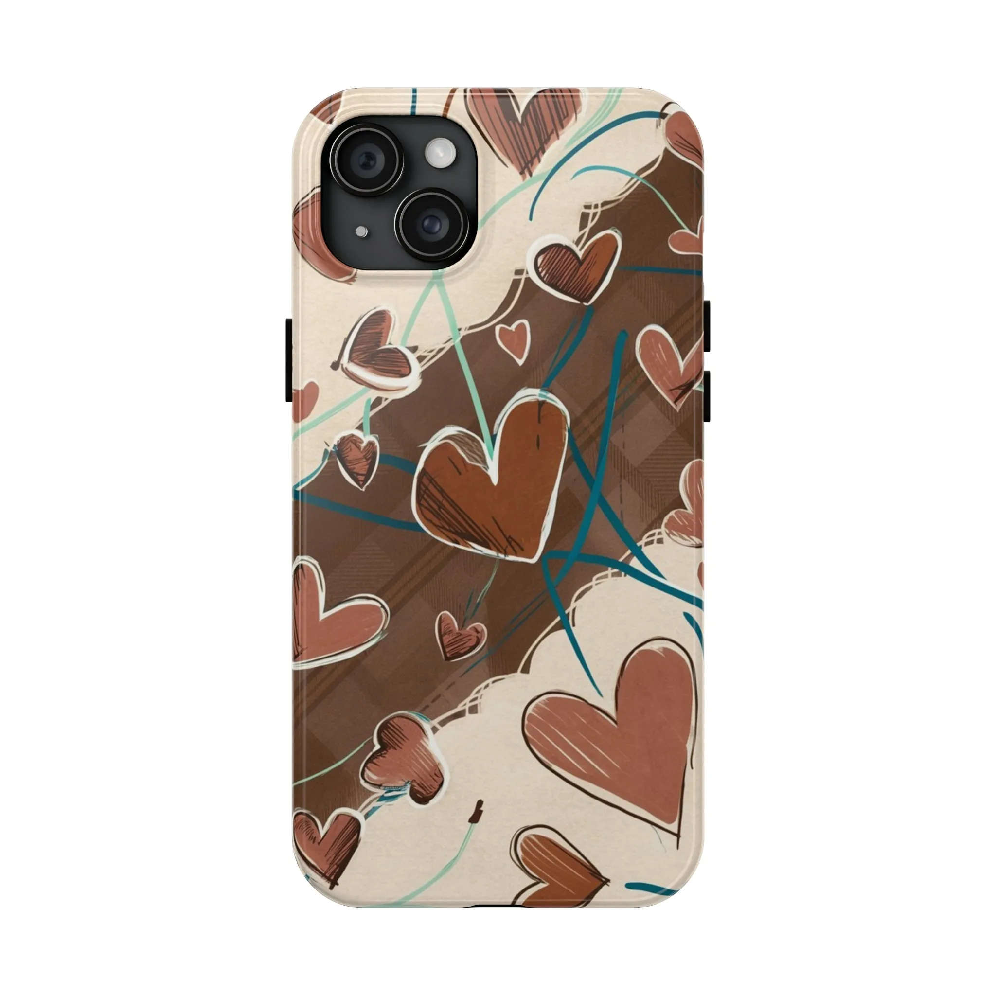 Hearts au Naturel - Tough Phone Cases