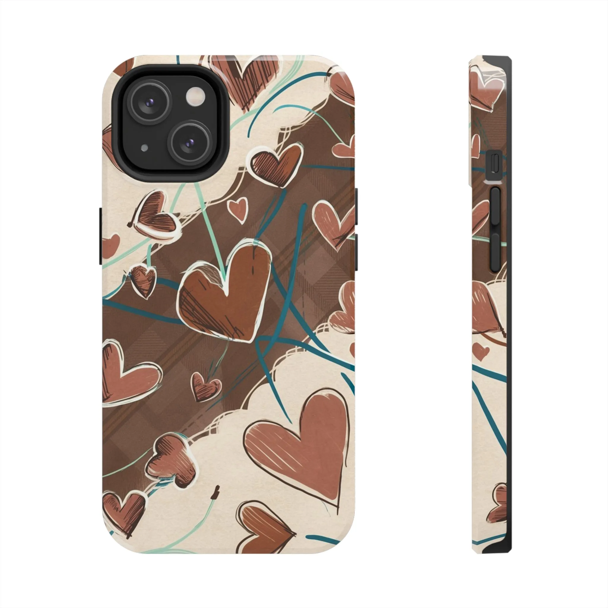 Hearts au Naturel - Tough Phone Cases