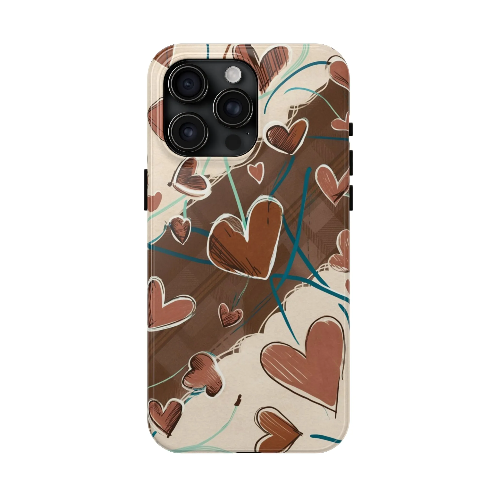 Hearts au Naturel - Tough Phone Cases