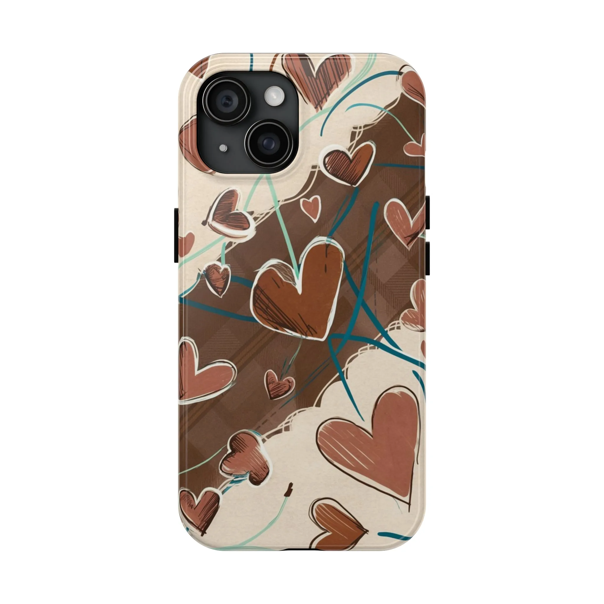 Hearts au Naturel - Tough Phone Cases