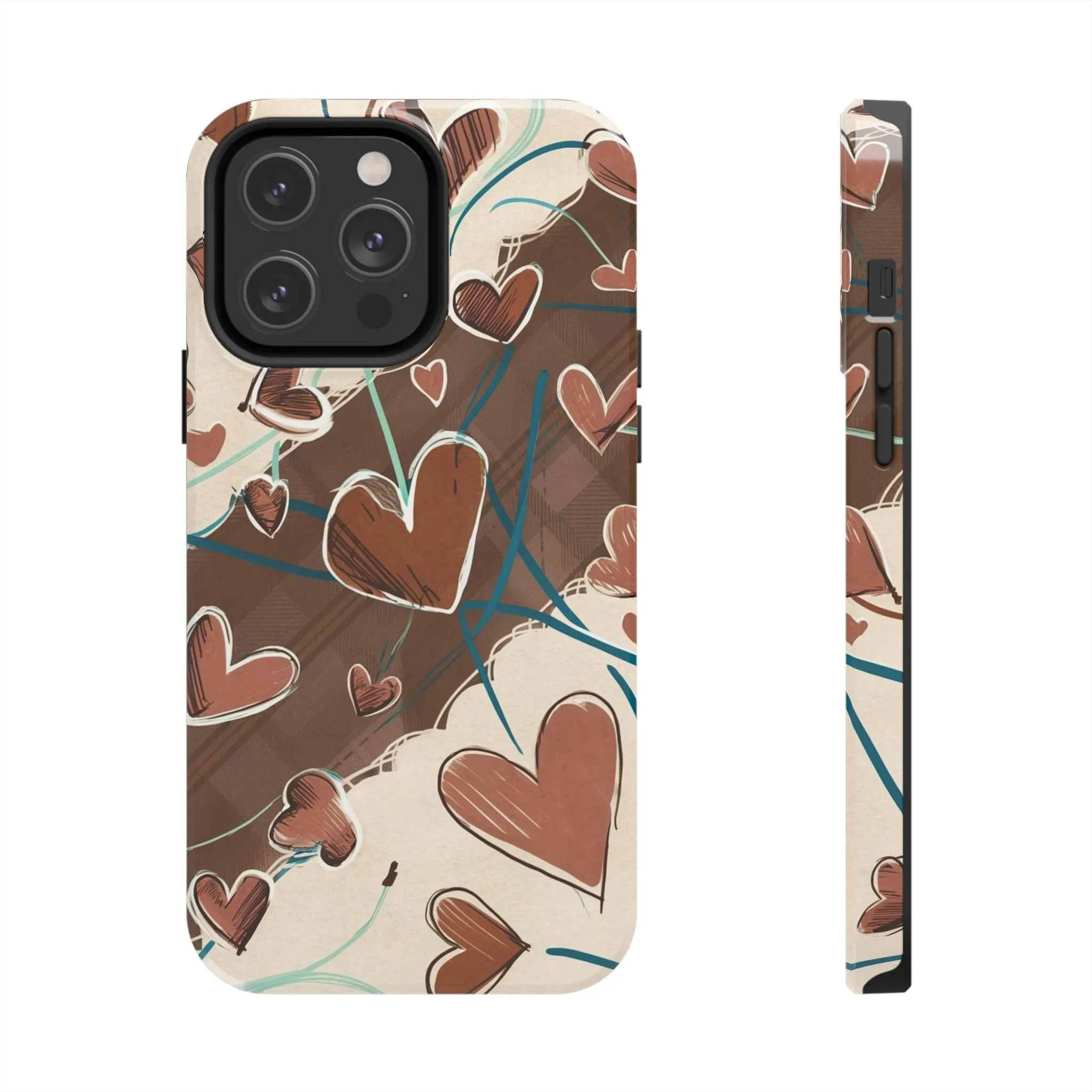 Hearts au Naturel - Tough Phone Cases