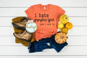 I Hate Pumpkin Spice