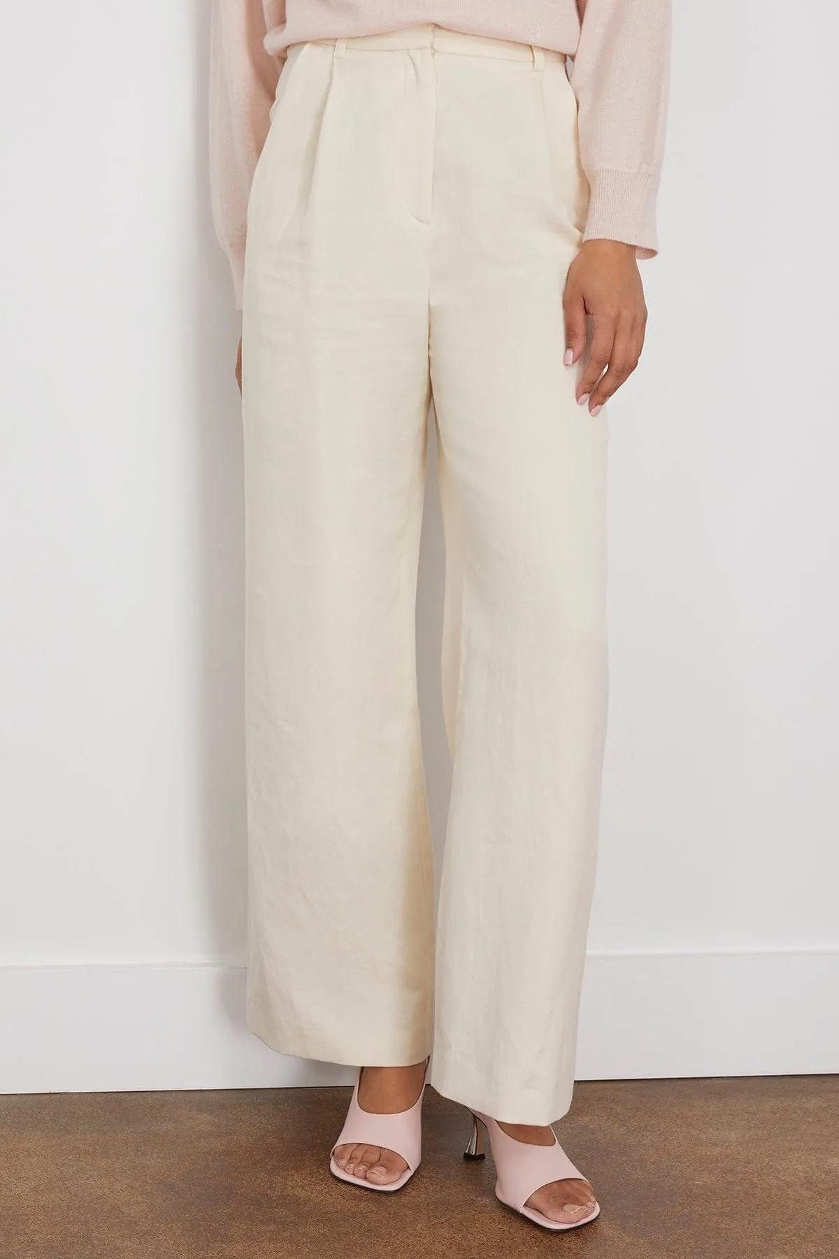 Idai Pant in Frost Ivory