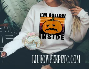 I'm Hollow Inside Crew Unisex Sweatshirt