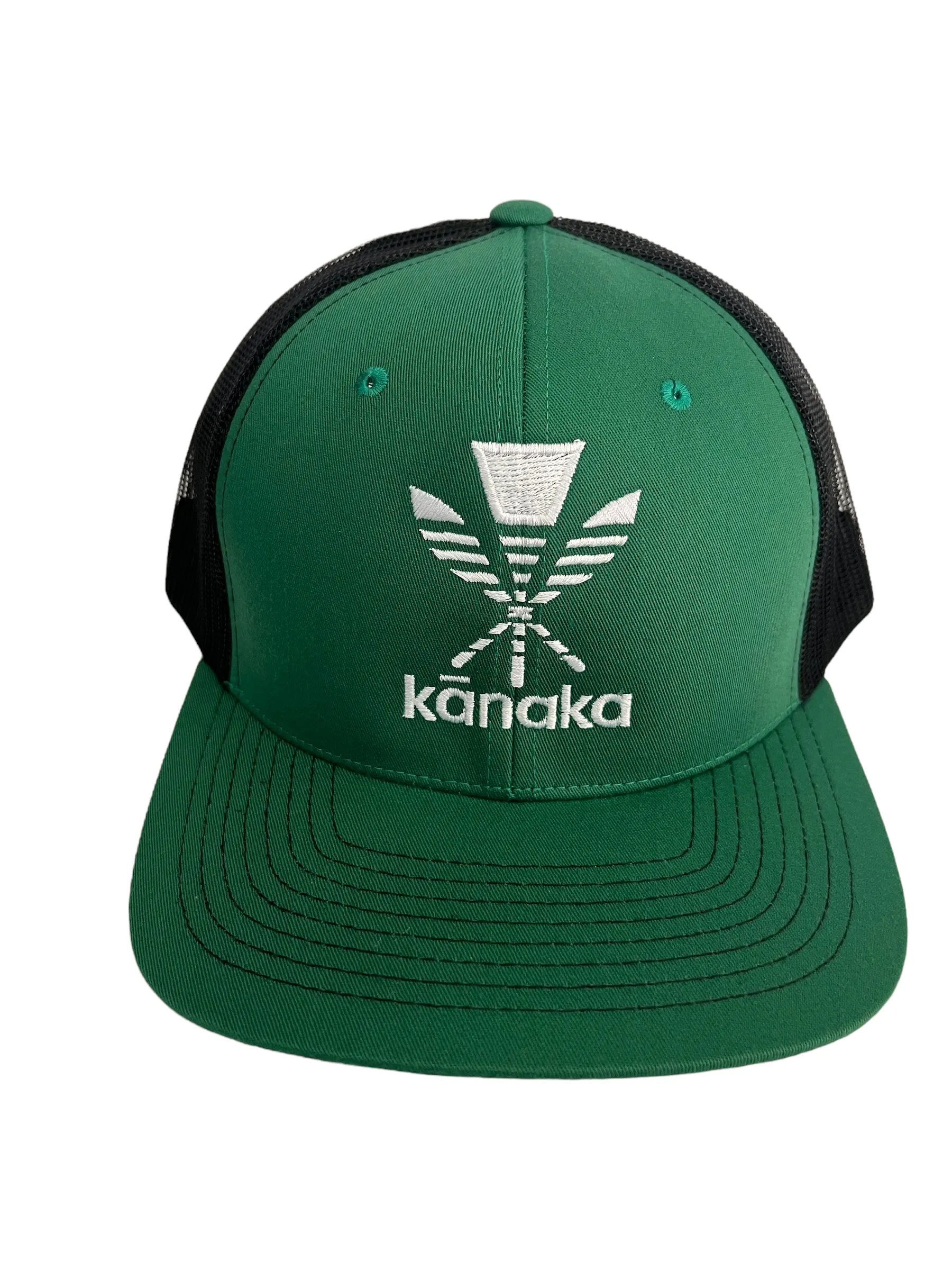 KANAKA KELLY GREEN BLACK SNAPBACK