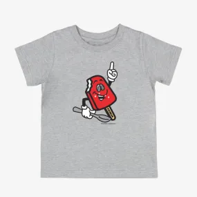 kids icecream frostbite s/s tee (heather grey)