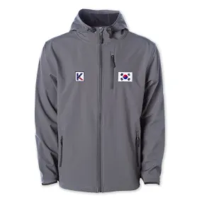 KOR FLAG POLY-TECH JACKET (CHARCOAL) (LIMITED EDITION)