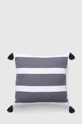 Large Stripe Decorative Pillow