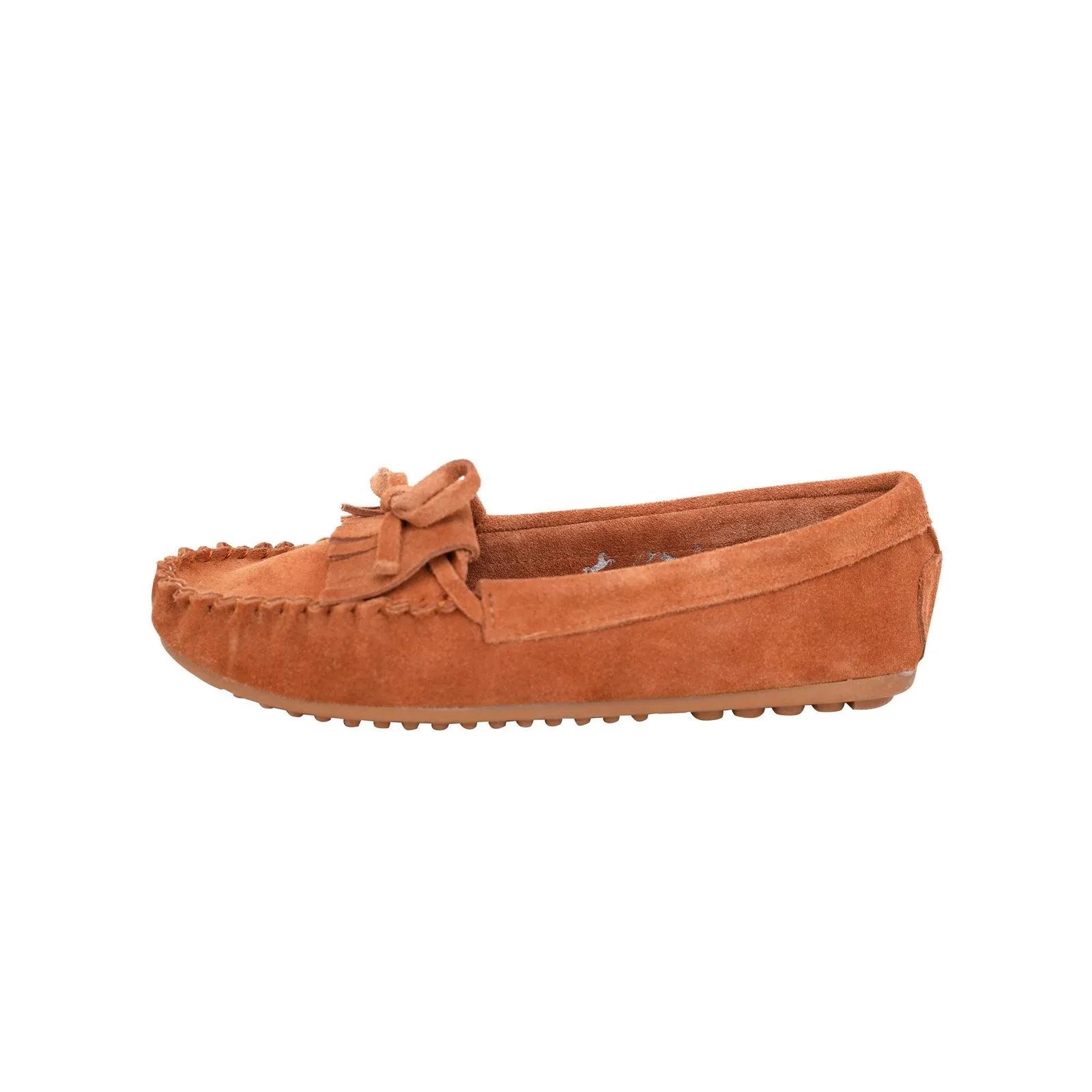 Leather Suede Moccasin Slipper